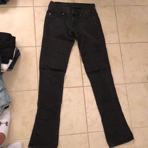 Express black jeans